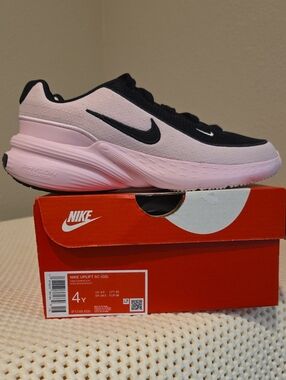 Nike Uplift Pink and Black Women's Running Shoes 4Y
